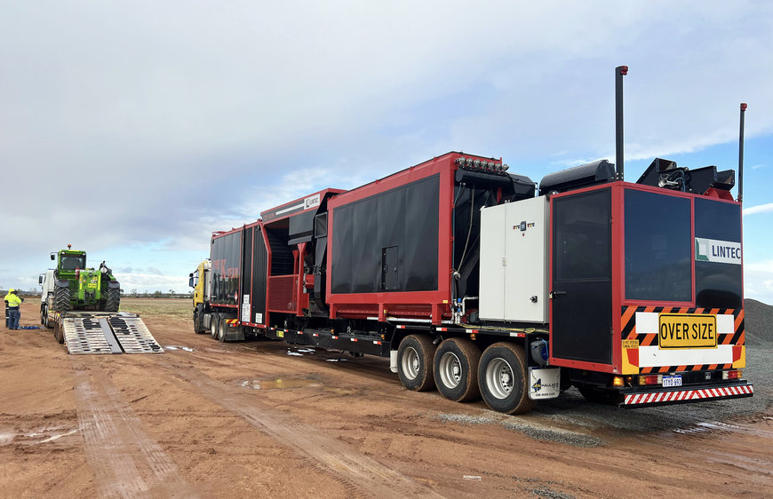 KEE Surfacing puts its first Lintec CDP Asphalt Mixing Plant to work